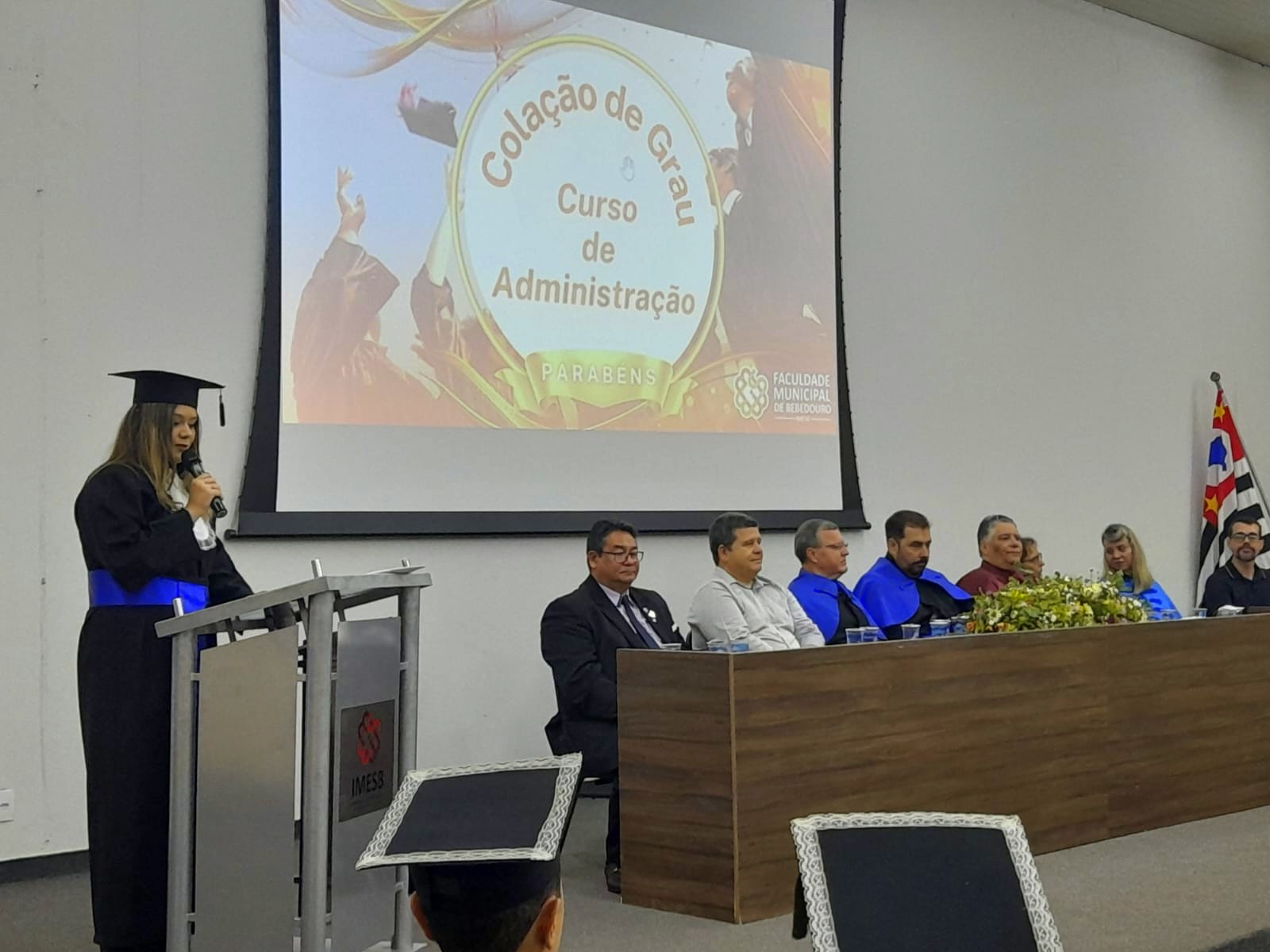 Formatura da 33ª turma de Administração